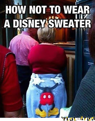 The funniest Disney sweater