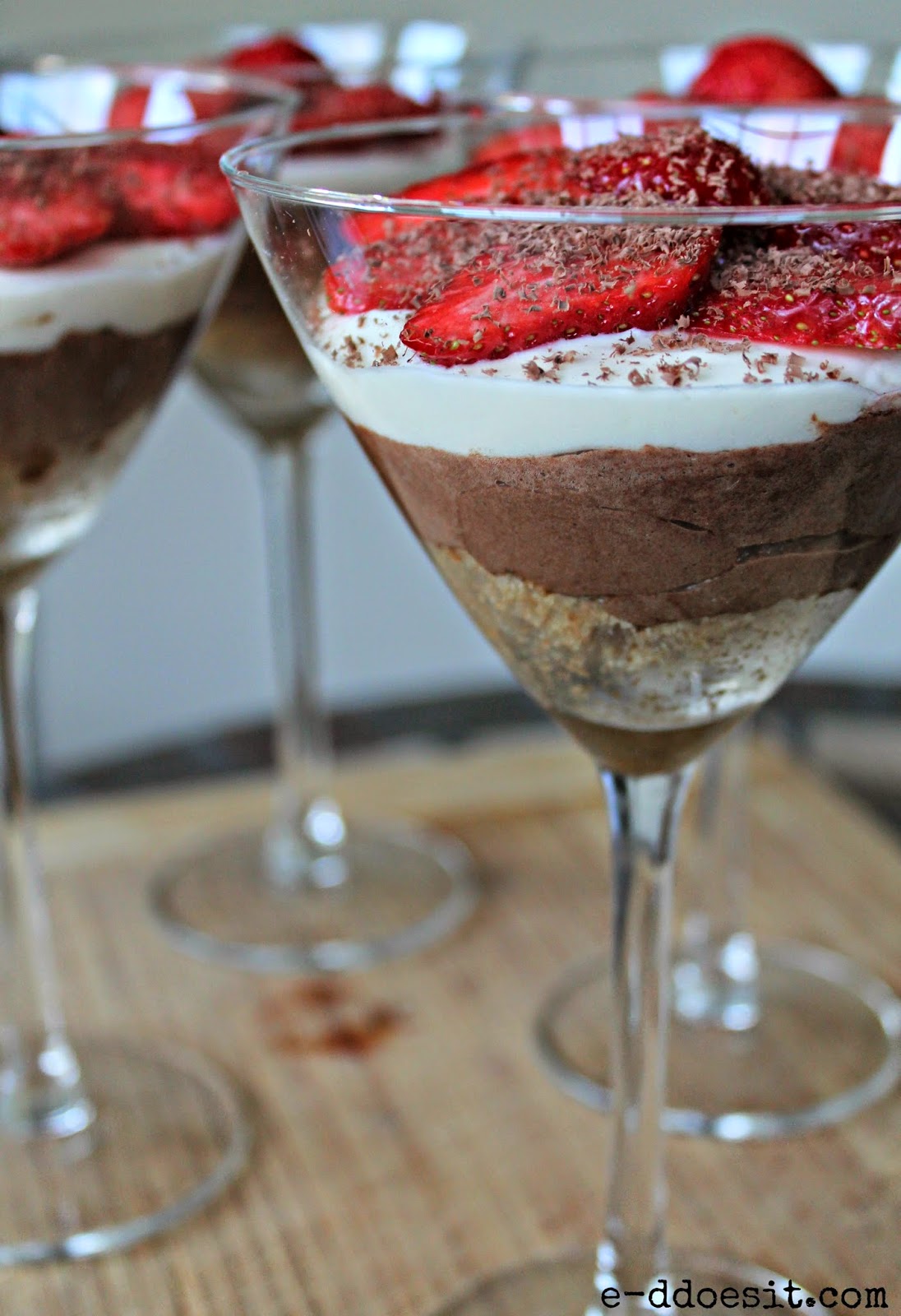 Josei Marmalade Dark Chocolate and Cream Cheese Mousse