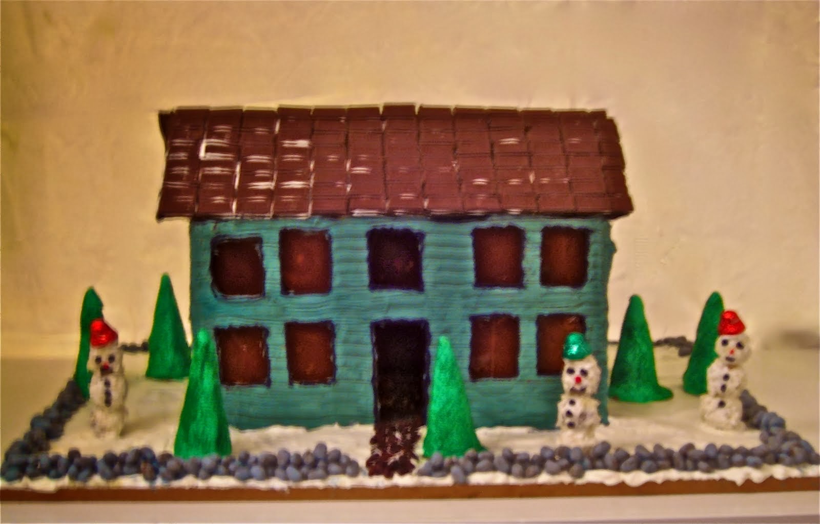 The Old Manse in gingerbread