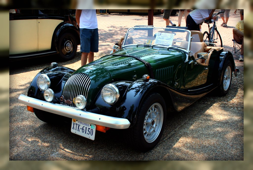 Living In Williamsburg, Virginia Antique Auto Show, Merchants Square, Williamsburg, Virginia