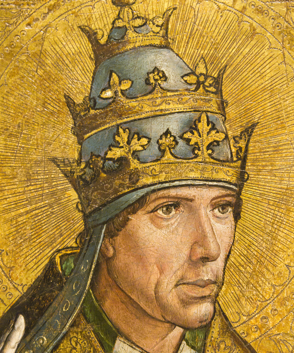 San Gregorio Magno (Pedro Berruguete) ArtePaisaje