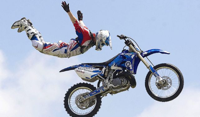 Insane Motorbike Stunts