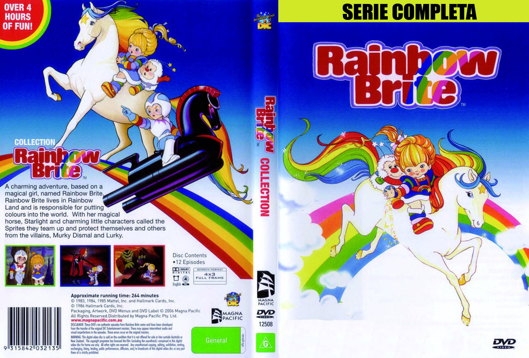 Resultado de imagen para RAINBOW BRITE LA SERIE DVD