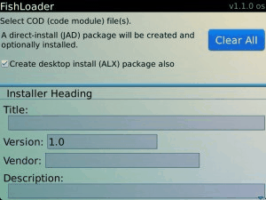 FishLoader v1.1.0 - COD Cargar y ALX JAD Maker desde nuestro Blackberry FishLoader+v1.1.0+-+Load+COD+and+JAD+ALX+Maker+from+Our+Blackberry