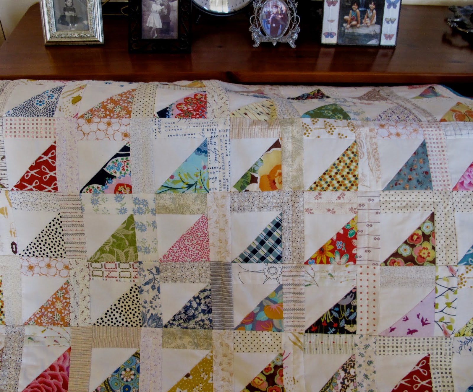 pieceful Family signature quilt