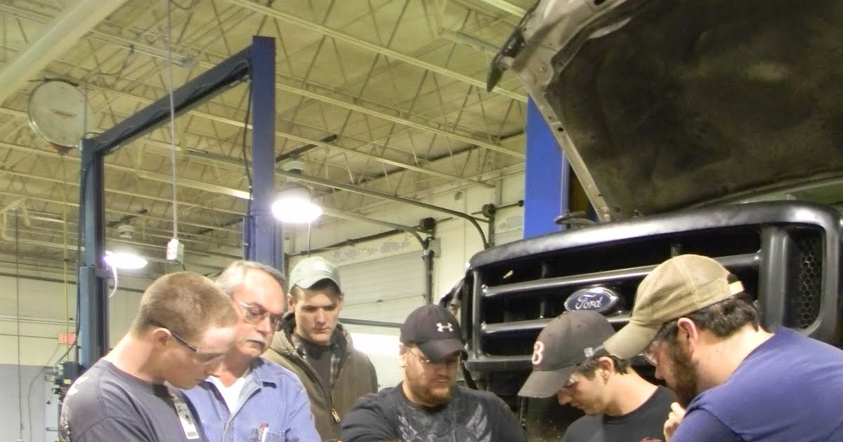 TCAT McKenzie Automotive Class works on diesel
