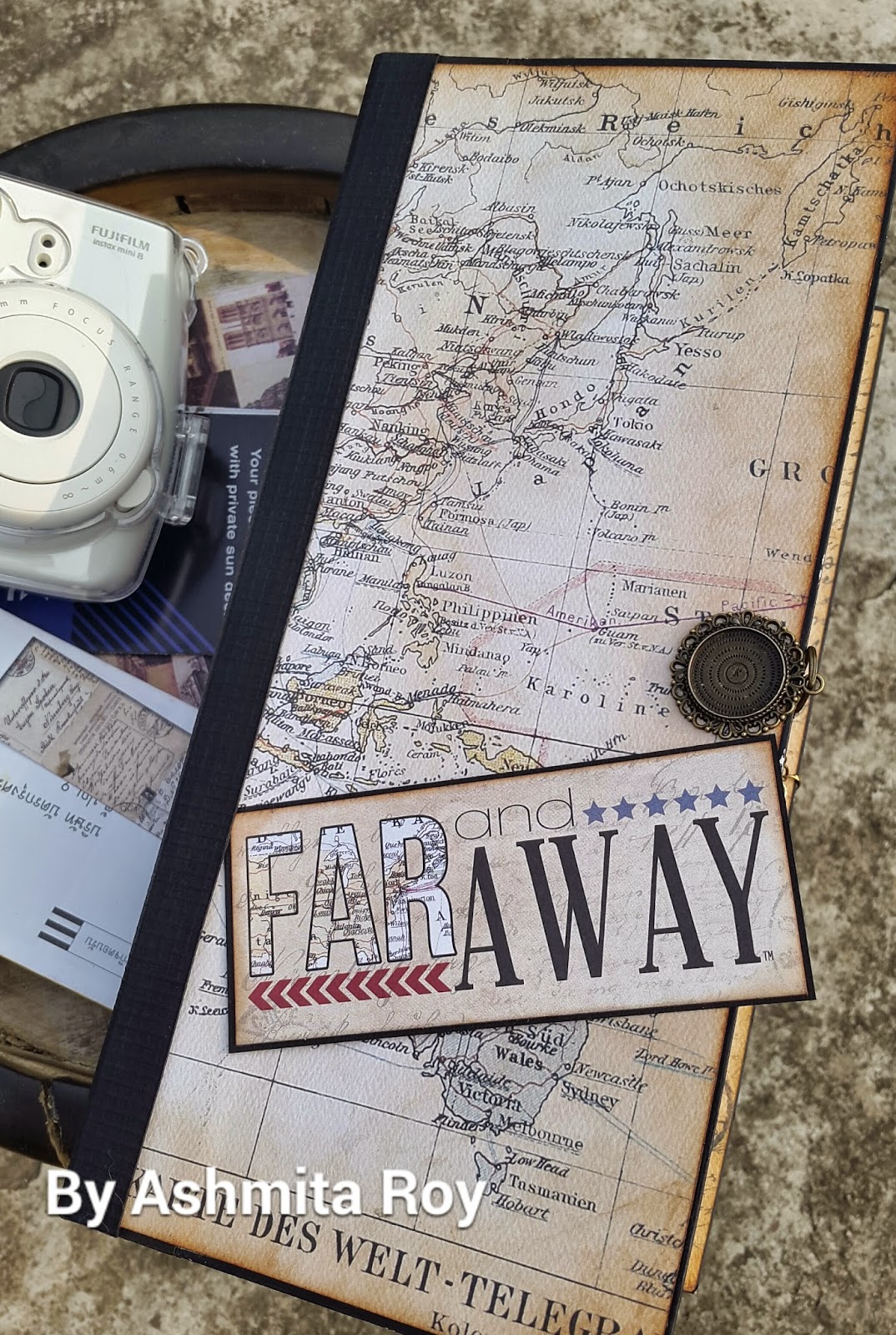Crafters Corner Travel Junk Journal What and how My style!!