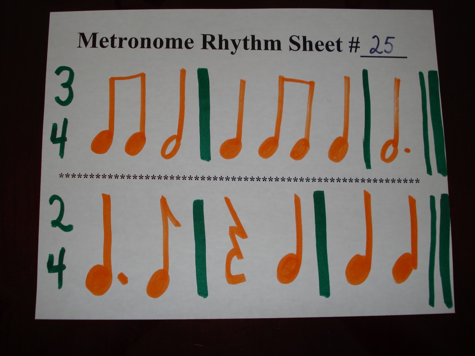 Making piano lessons fun and engaging! Developing Rhythm Sense