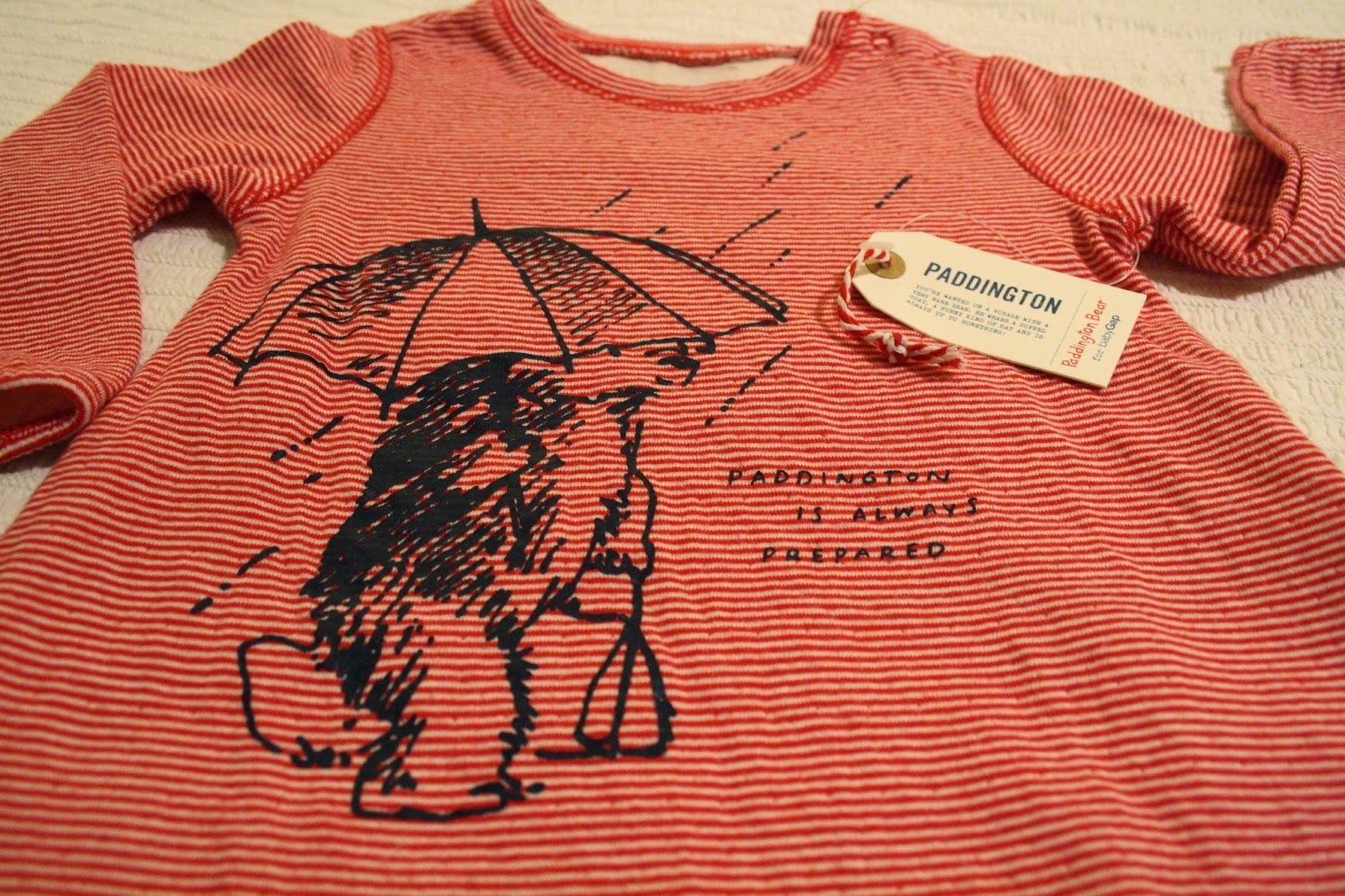 paddington bear baby boy clothes