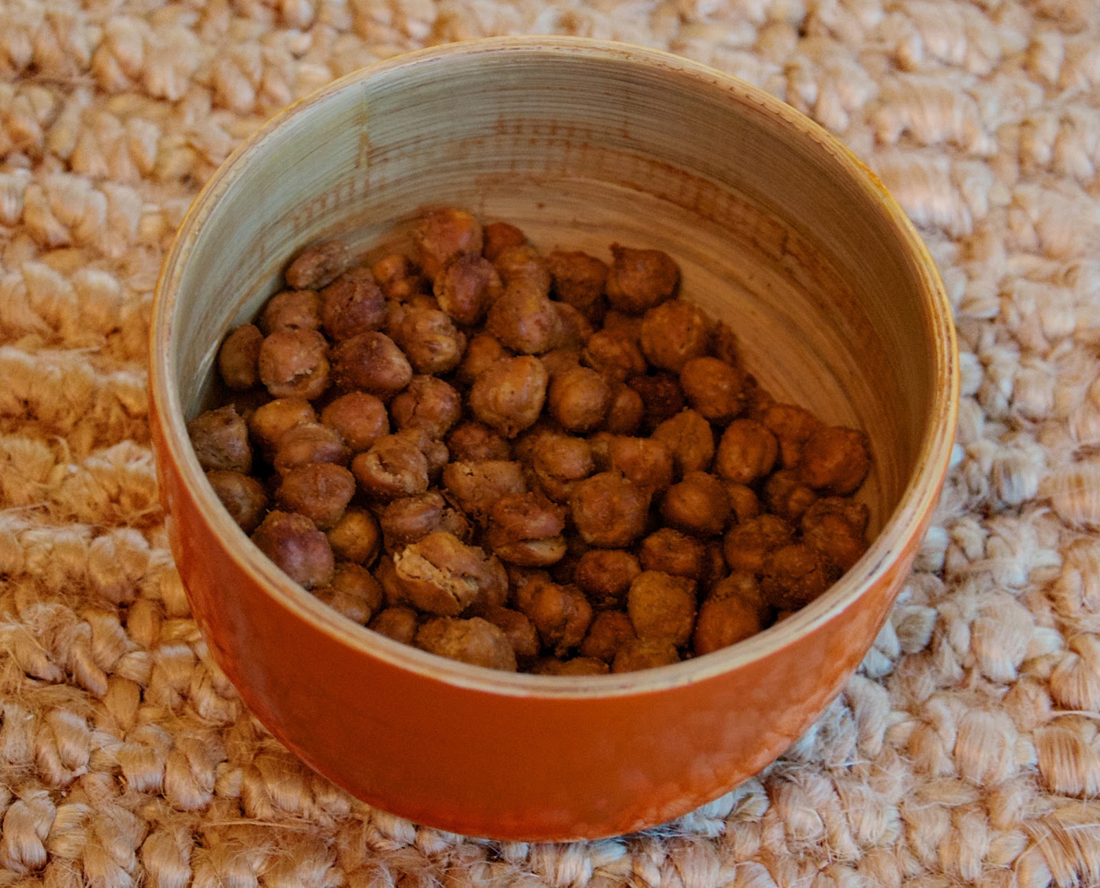 to be NOURISHED A Guide to Eating Green Moroccan Spiced Chickpea Nuts