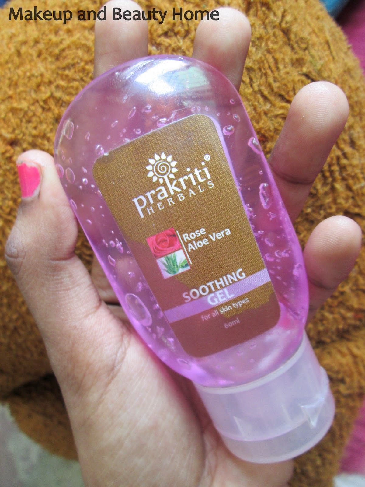 Prakriti Herbals Rose Aloe Vera Soothing Gel Review