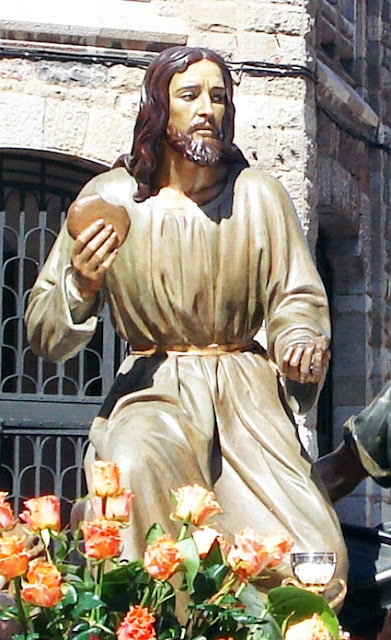 Señor de la Sagrada Cena. León. Hermandad de Santa Marta y de la Sagrada Cena. Foto G. Márquez.