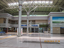 Empty Dorasan Station, built to be a gateway to renewed rail contact between South and North Korea
