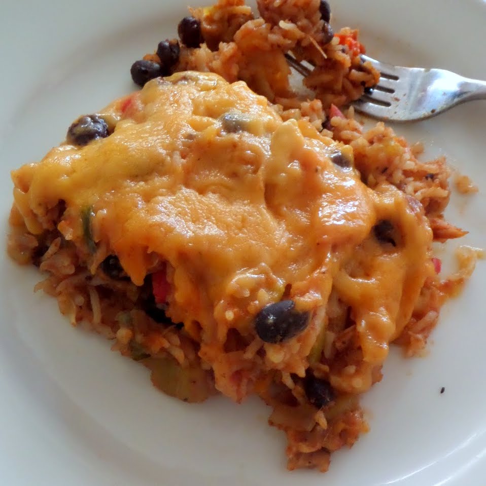 Unstuffed Pepper Casserole:  Stuffed peppers, unstuffed, and made into a casserole.