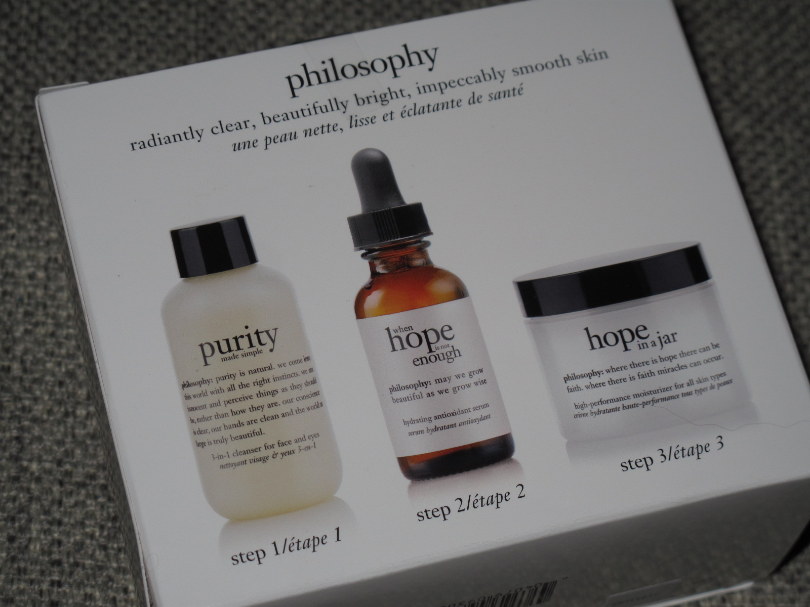 Philosophy skin care products (Viking Gracelta)
