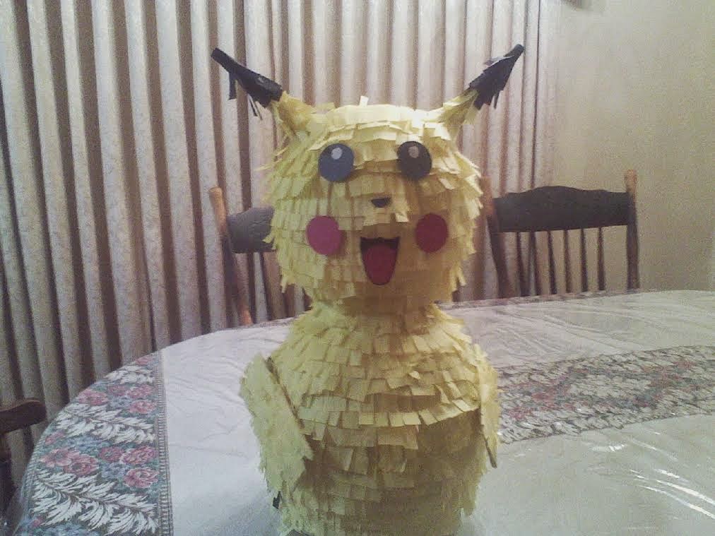 Pikachu Pinata Homemade Pikachu Pinata