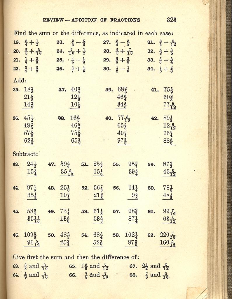 math problems fractions math problems fractions
