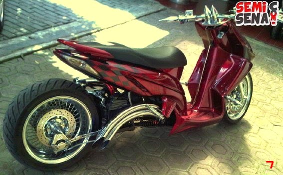 Modifikasi Honda Vario Keren Terbaru7 ~ Otomotif Modification Zone