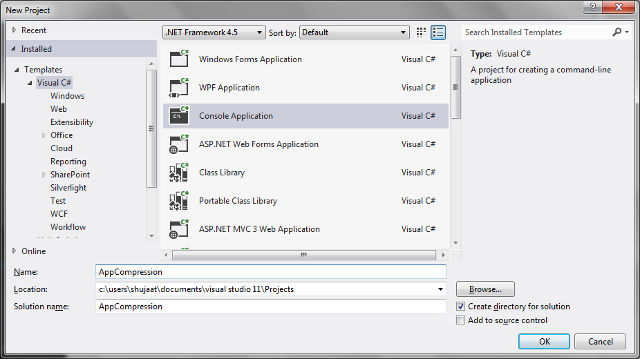 Muhammad Shujaat Siddiqi Framework 4.5 and Compression