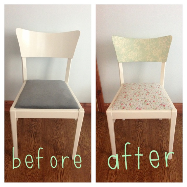 DIY Simple Upcycled Chair A Slice of my Life Wales