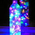 Frosted Wine bottle light