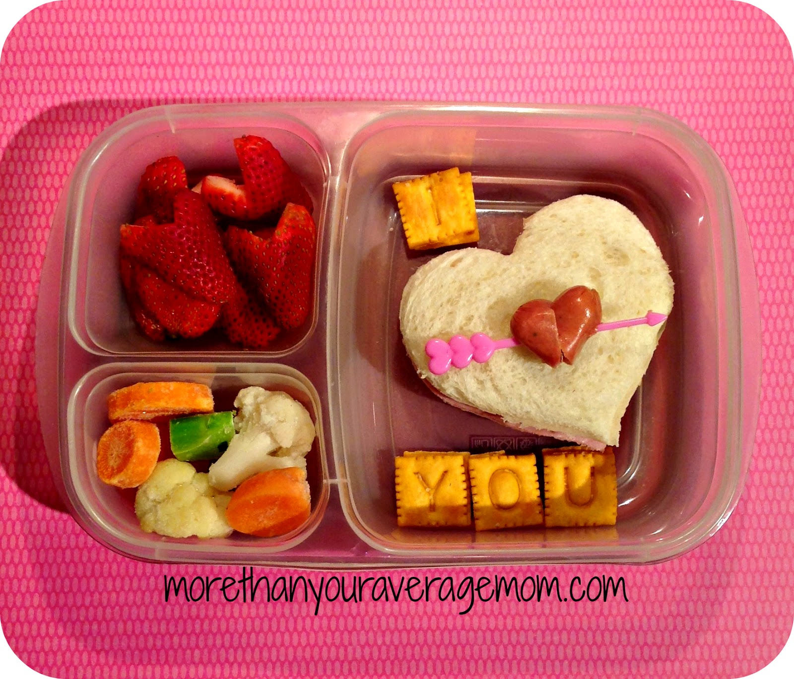 I HEART You Bento Lunch More Than Your Average Mom