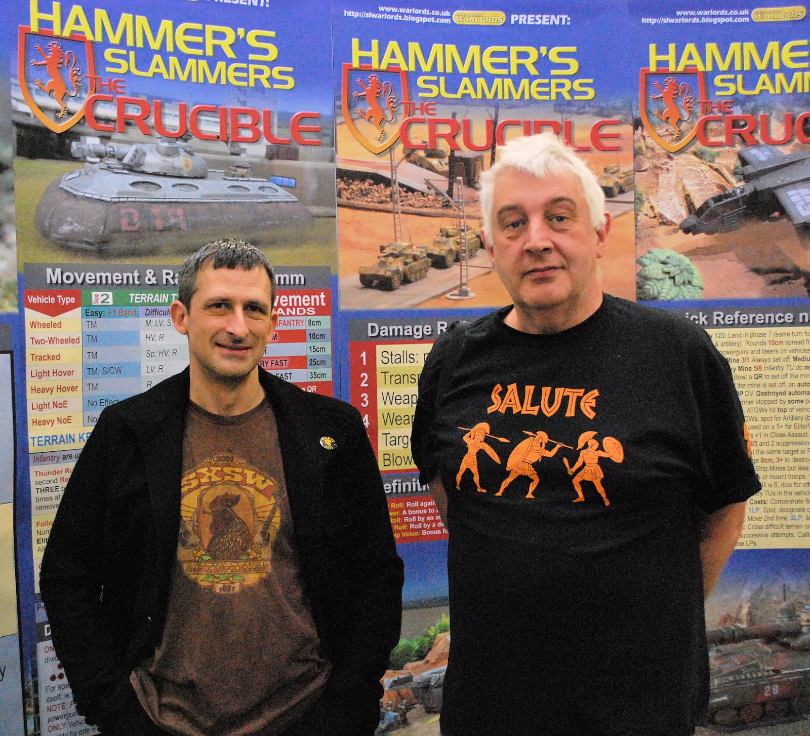 Hammers Slammers Relaunch at Salute '13 Wargaming Hub