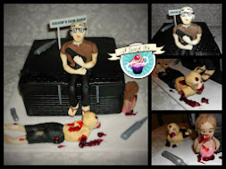 Zombie Attacked Cake