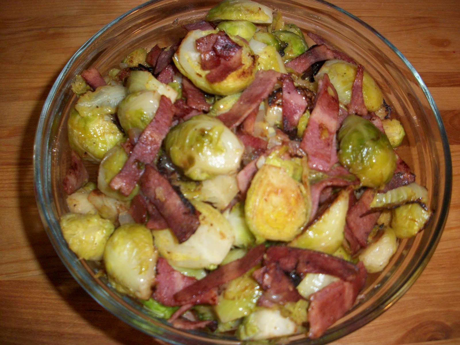 Cooking with love ! Varza de Bruxelles cu bacon de curcan (Brussel