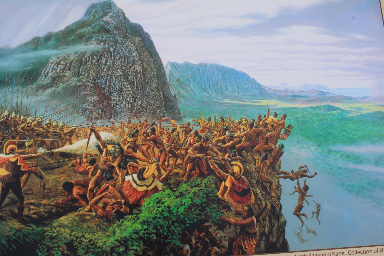 Photos To Share Pali Lookout Windward OahuPhotoAncient Hawaiian War