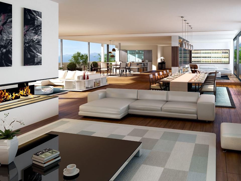 Modern Salon Tasarım ve Dekorasyon Dekorasyon