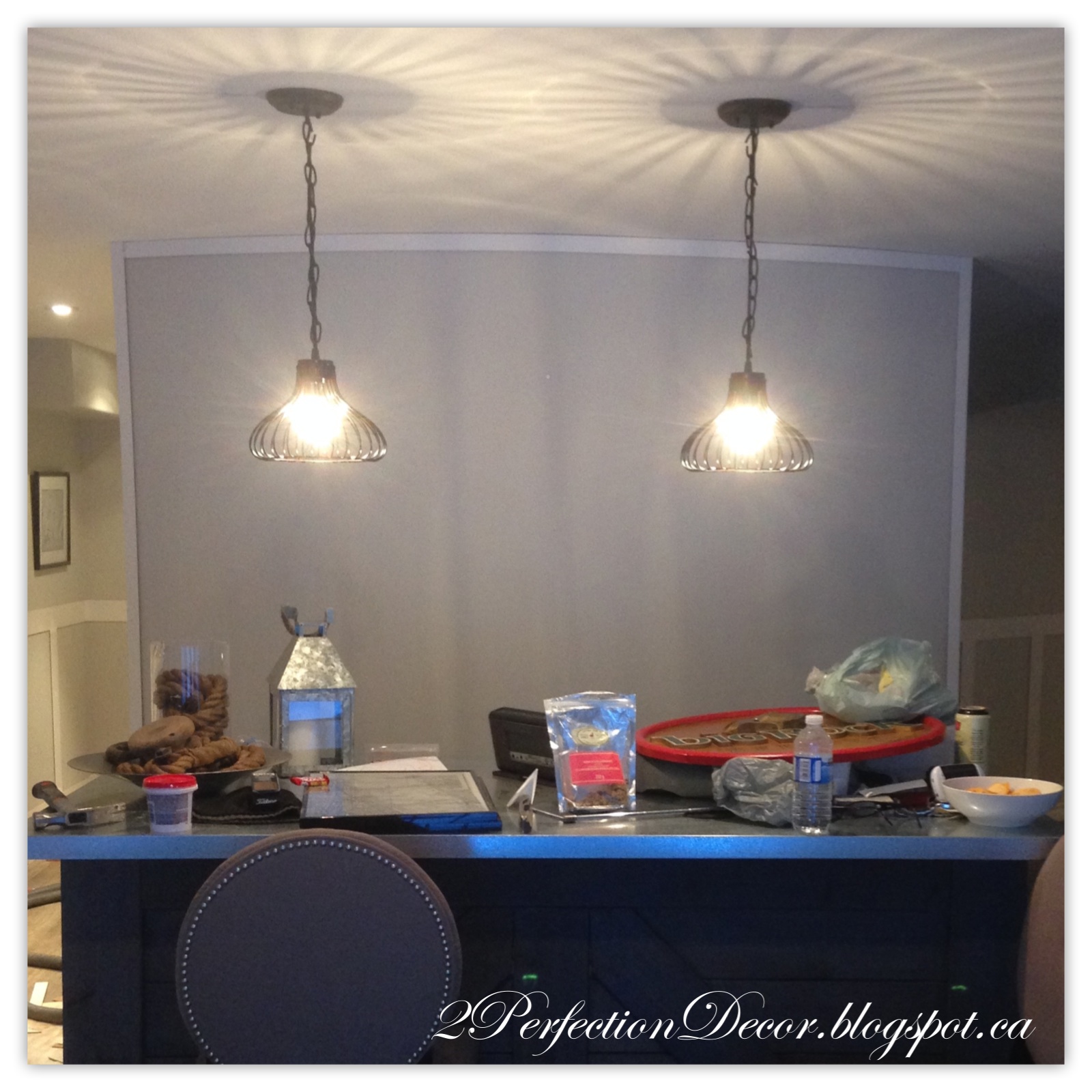 2Perfection Decor DIY Board and Batten Wall behind Bar