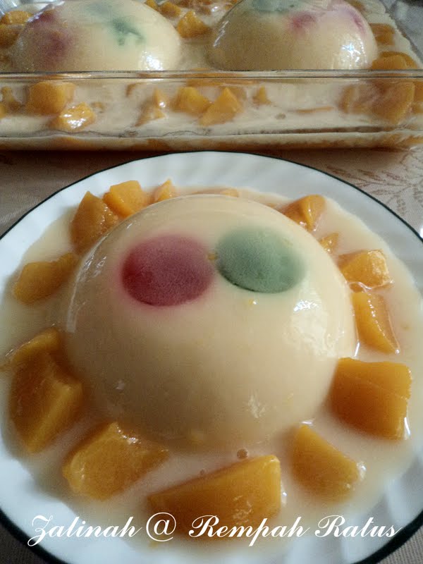 Rempah Ratus Puding Kastard Jelly Sumi