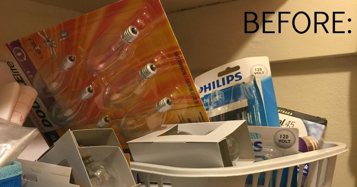 How Do You Organize Light Bulbs? Organizing Made Fun How Do You