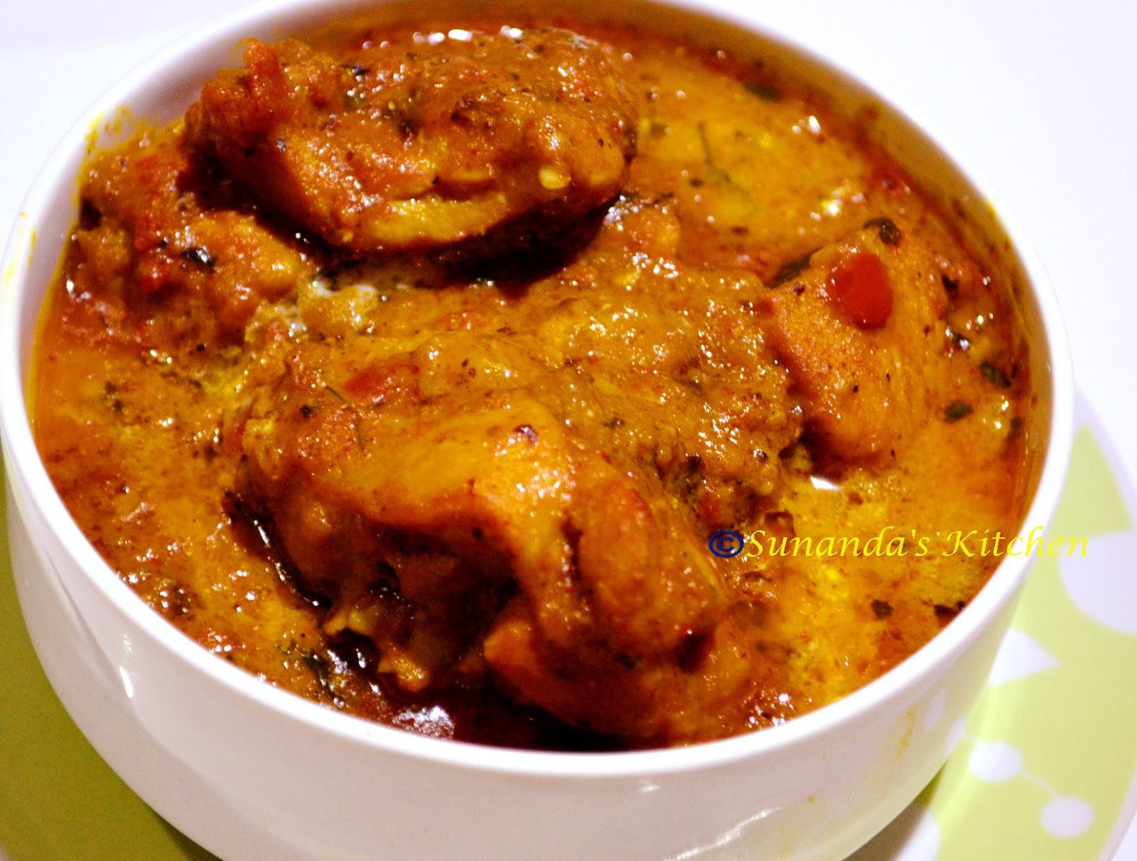 Recipes from Sunanda's Kitchen Healthy Butter Chicken