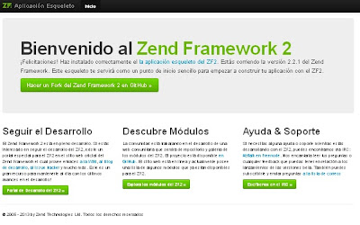 Como crear controladores con Zend Framework 2 paso a paso