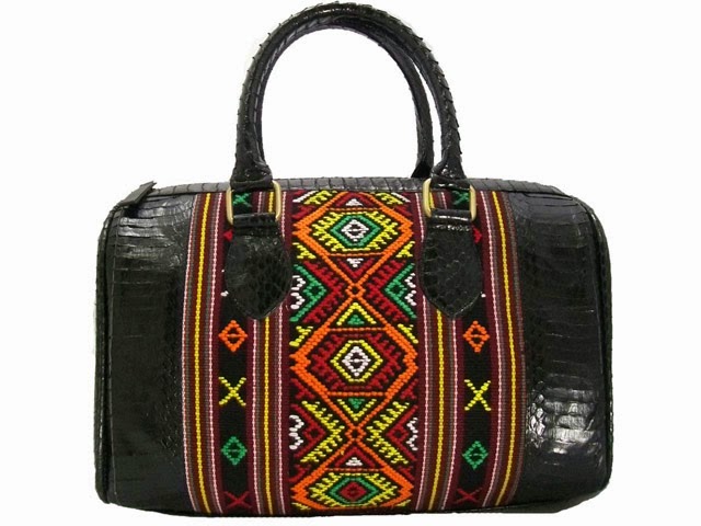 Tas Etnik Speedy Hitam Motif Buna Tas Etnik Speedy Hitam Motif Buna