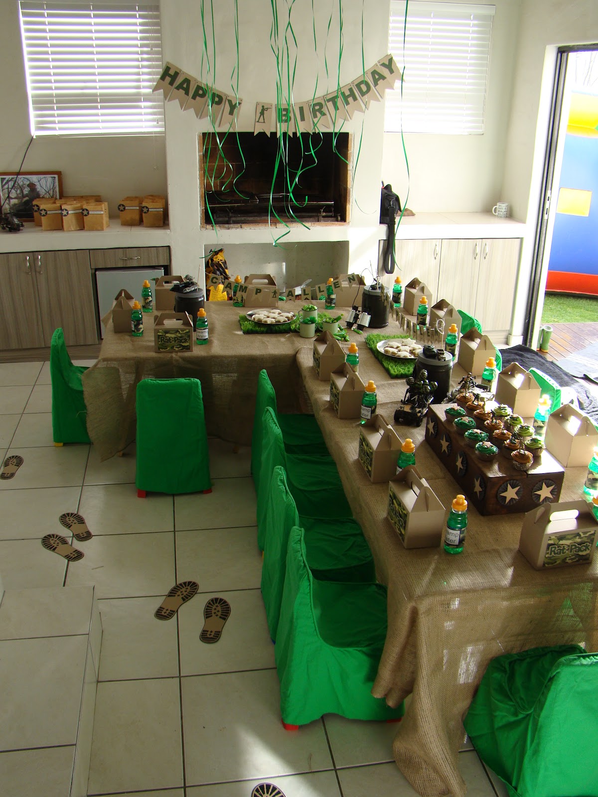 Handmade by Liesl: Army Party