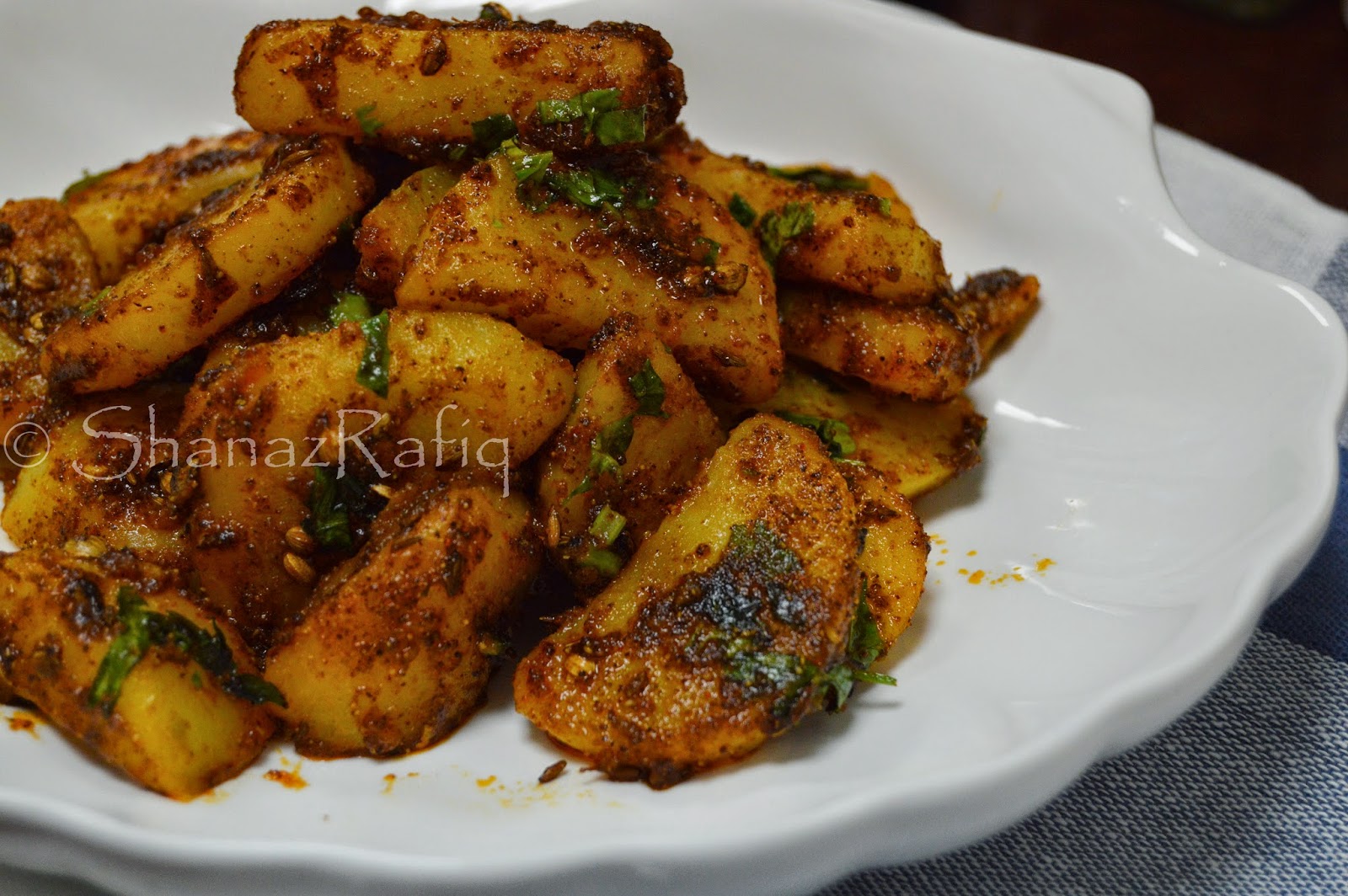 Love To Cook Aloo Tadka Spicy Stirfried Potatoes