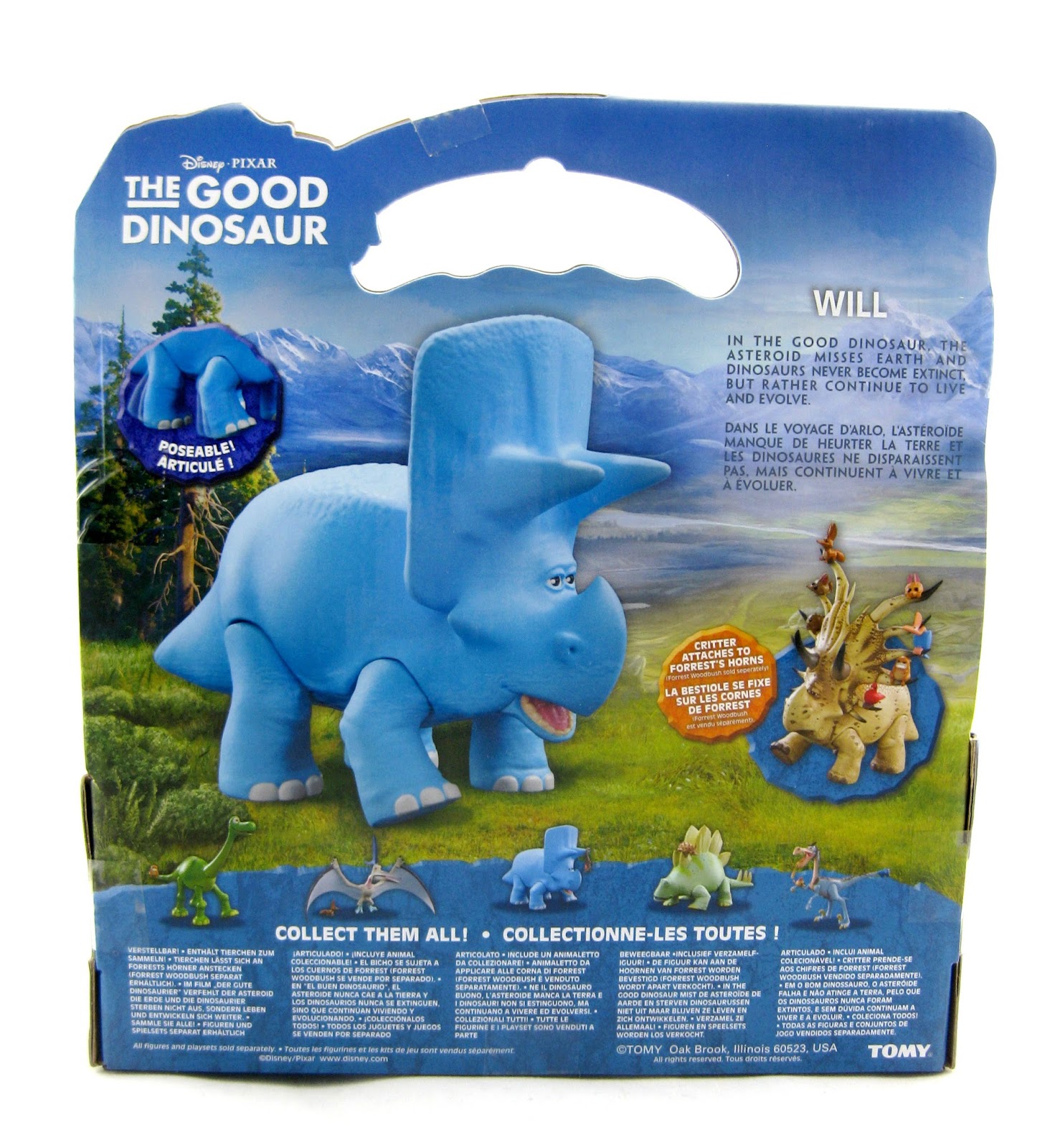 Dan the Pixar Fan: The Good Dinosaur: TOMY Action Figures (Part