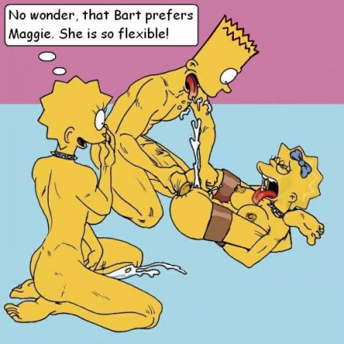 Порно Комикс Барт И Лиза Маленькие