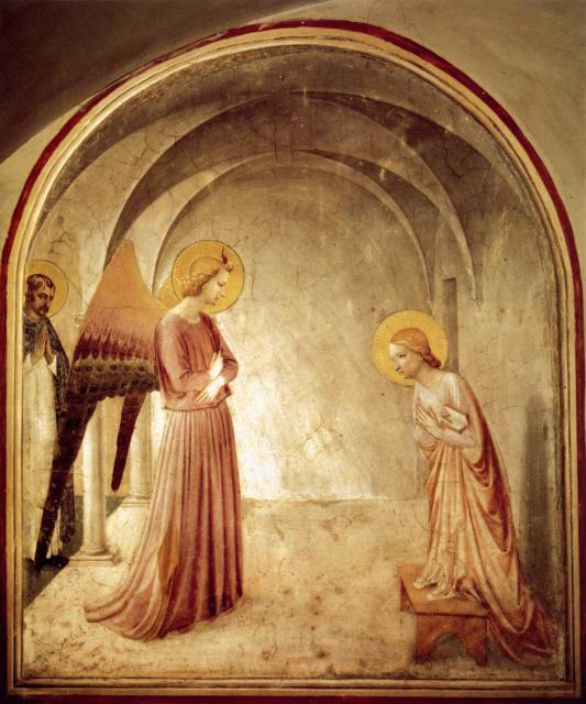 25/26 marzo 2012 : Annunciazione del Signore dans images sacrée Fra-Angelico-Annunciation