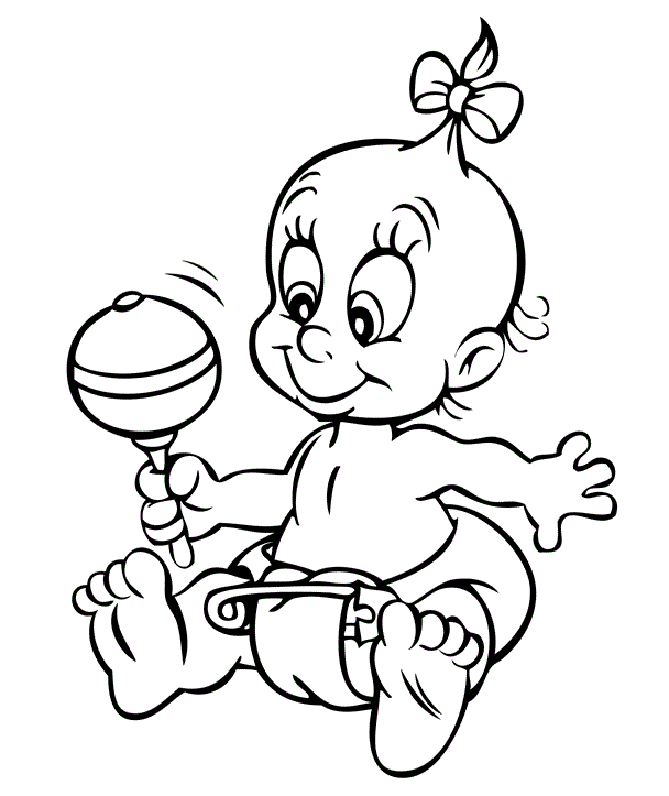 Bebê - Desenhos Para Colorir - Colorir | Desenhos Para Colorir