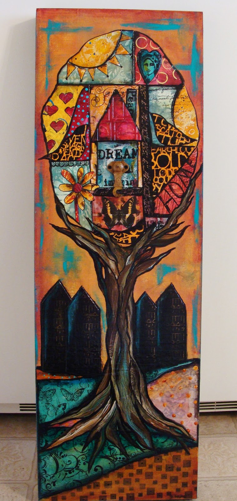 My Art Journal Mixed Media Paintings