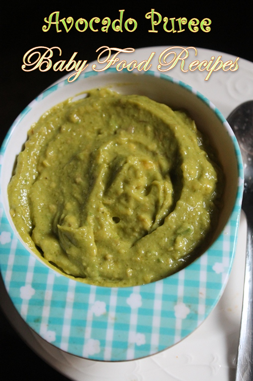 Avocado Puree for Babies / Mashed Avocado for Babies Baby Food Recipes Yummy Tummy