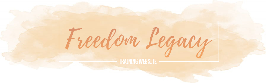 Freedom Legacy Training Website
