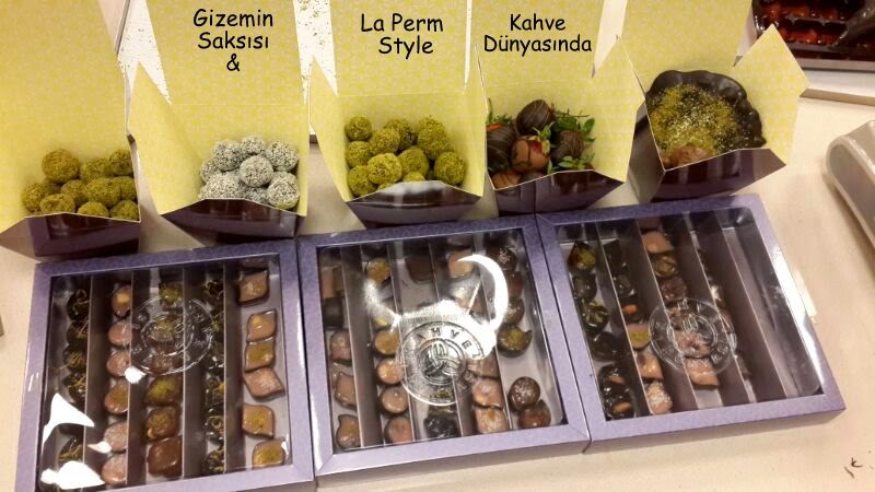 Gizem�in Saksısı Kahve Dünyası Çikolata Atölyesi