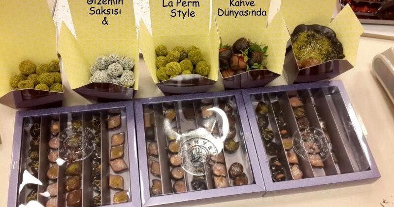 Gizem�in Saksısı Kahve Dünyası Çikolata Atölyesi