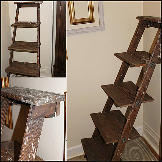 Sawdust Designs Ladder Repurposing