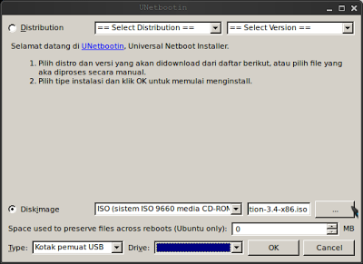UNetbootin Instal UNetbootin di Ubuntu